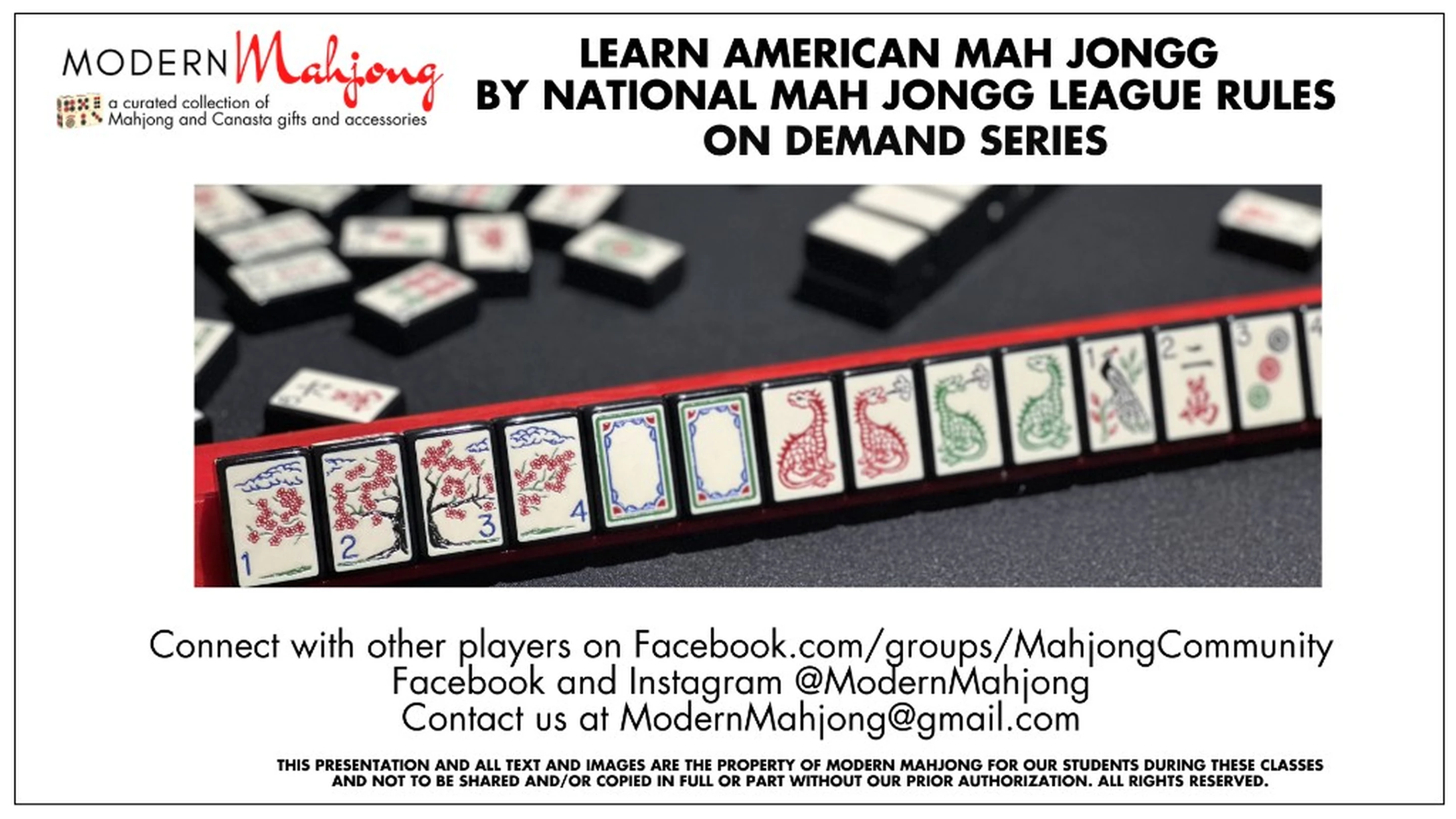 MODERN Mahjong - Learn to Play